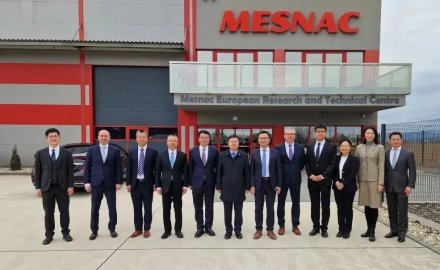 Chinese Ambassador to to Slovakia visits MESNAC European Research and Technical Center