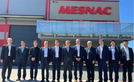 Director Yu Yuantang – MOFCOM Visits MESNAC European Research and Technical Center
